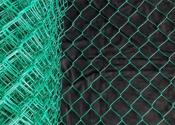 Galvanized PVC Coated Diamond Mesh Wire Chain Link Pagar Roll