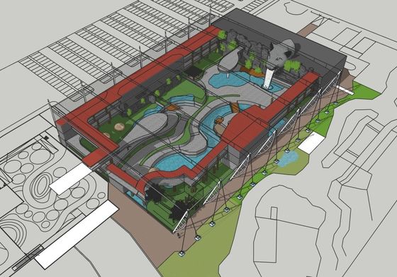 316l Stainless Steel Wire Rope Mesh Dekoratif Dan Pagar Pelindung Kebun Binatang Hewan