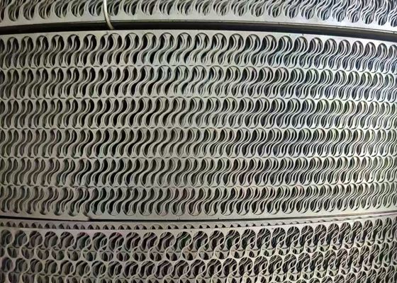 1.15mm-1.2mm Ketebalan Perforated Metal Mesh Punched Metal Strip Untuk Membuat Kandang