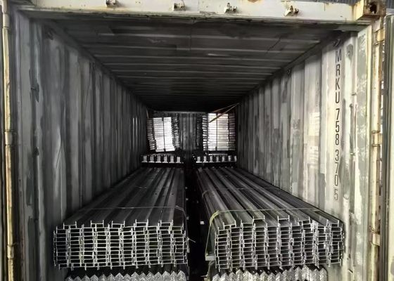 W Profile Hot Dipped Galvanized Palisade Fence 2400hx2300l Untuk Menara Sel