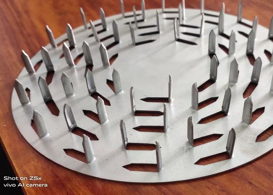 4" 5" 6" Galvanized Anti Split Plate Untuk Mencegah Split Di tiang Kayu dan Log
