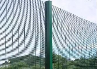 Heavy Duty Murah Plastik Metal Taman Penjara Stasiun Kereta Api Keamanan Tinggi 358 Anti Climb Wire Mesh Pagar Untuk Dijual
