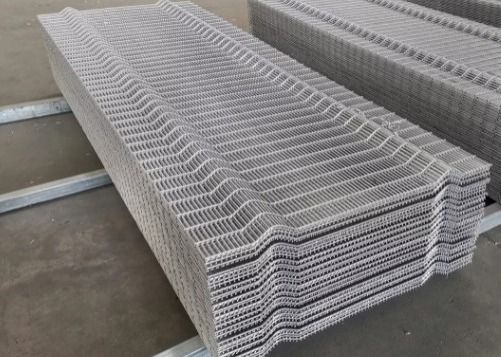 Heavy Duty Murah Plastik Metal Taman Penjara Stasiun Kereta Api Keamanan Tinggi 358 Anti Climb Wire Mesh Pagar Untuk Dijual