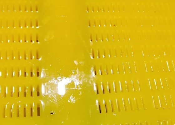 Heavy Duty Polyurethane Mining Mesh Screen Bahan Polyurethane tahan lama untuk operasi pertambangan