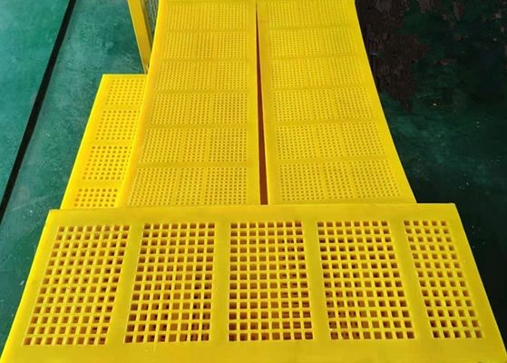 300x1200mm Polyurethane PU Modular Screen Panel Efisiensi Pemisahan Tinggi