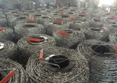 Bilah Anggar Barb 450mm Concertina Razor Wire Bto-18