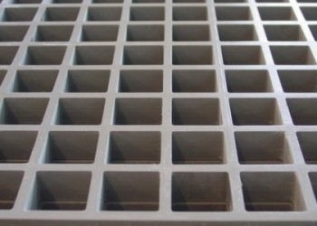 Non-slip Estetika Eco Friendly Industri Grade Material Produk FRP Serat kaca Grating