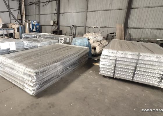 Wire Mesh Berkerut Galvanis Berkait 65mn Tarik Tinggi Untuk Industri Tambang Batubara