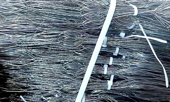 Penghalang kawat tak terlihat MZP Putanka 10x5x1.4m Kawat karbon galvanis