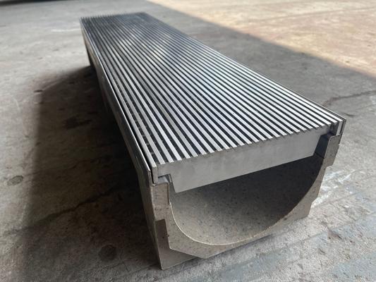 Custom Size 304/316 Durable Stainless Steel Linear Drain Trench Grate Channel Modern Outdoor Swimming Pool Anti-Corrosion
