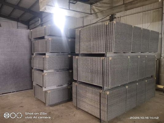 Panel Wire Mesh Dilas Galvanis 2.0mm 3.0mm 4.0mm Hot DIP