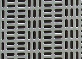Slot Hole Perforated Sheet With Higher Filterability Mesh 3 15 mm lubang lubang bentuk slot