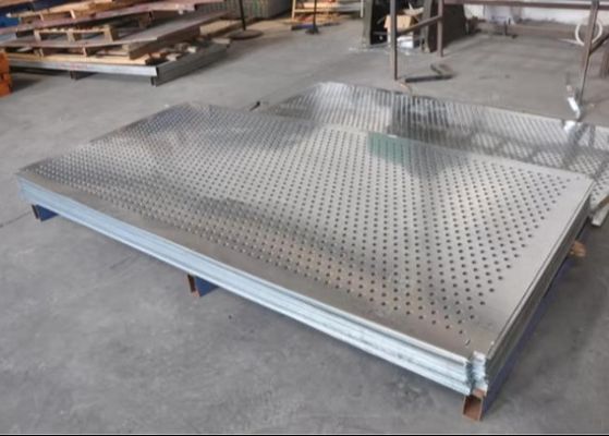Slot Hole Perforated Sheet With Higher Filterability Mesh 3 15 mm lubang lubang bentuk slot