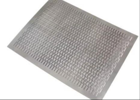 Slot Hole Perforated Sheet With Higher Filterability Mesh 3 15 mm lubang lubang bentuk slot