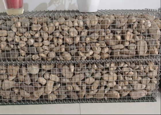Hexagonal Wire Mesh Woven Gabion Baskets Diameter 2.7mm