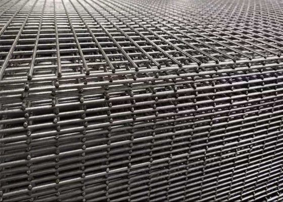 Panel Pagar Melengkung 3D Dilapisi PVC Pagar Bending Segitiga >= 100 Meter Persegi