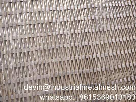 Kawat Jaring Kebun Binatang Stainless Steel 304/316 7*7, Jaring Dinding Hijau, Jaring Pengaman, Jaring Tali Stainless Steel