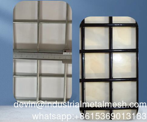 Panel Jaring Kawat Baja Las Potong Laser yang Dapat Disesuaikan untuk Aplikasi Khusus