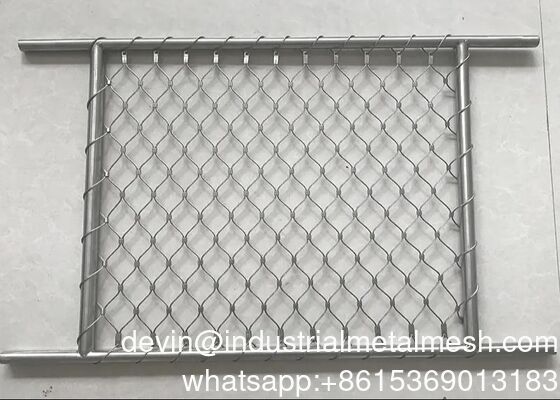 Tali Pagar Layar Arsitektur Wire Mesh
