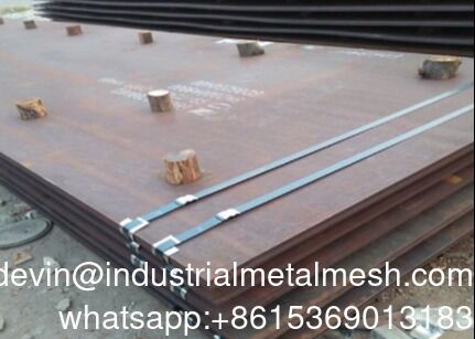 Lembaran Baja Karbon Berlubang SS400 Untuk Pelat Penyaringan