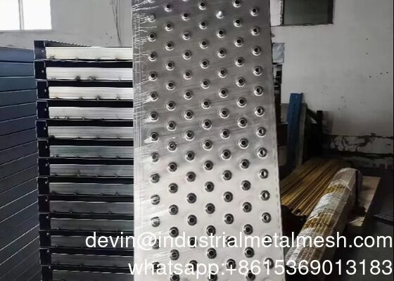Aluminium Perforated Plank Walkway Grating Perf-O Grip Strut Safety Floor Grating