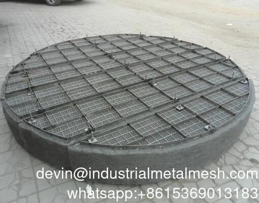 Plat pendukung pengemasan Multi-Beam Support Pengemasan Demister Pad