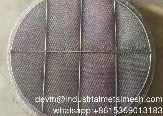 Filter Demister Pad Mesh Baja Tahan Karat 304 316L
