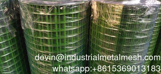 Gulung Wire Mesh Galvanized/PVC Coated Welded untuk Menumbuhkan Hewan