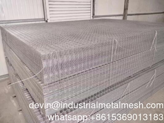 Hot-DIP Galvanized Welded Mesh Panel Arsitektur Beton Penguatan Penguatan Mesh