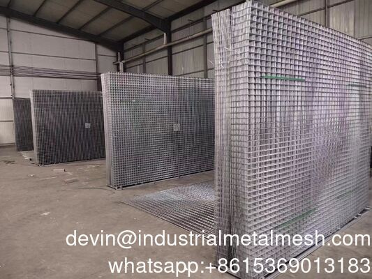 Hot-DIP Galvanized Welded Mesh Panel Arsitektur Beton Penguatan Penguatan Mesh