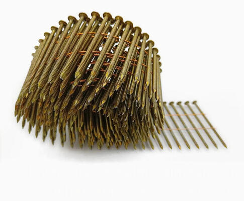 Ukuran Jumbo Pallet Coil Nail Framing Nails