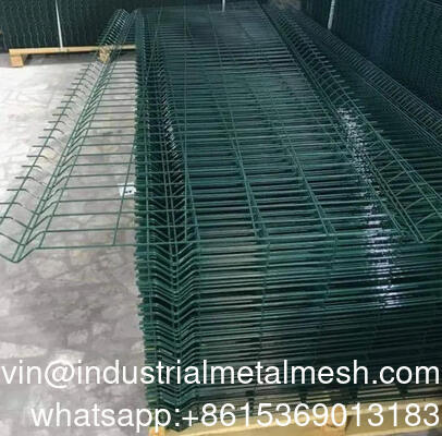 3D Curved Welded Wire Fence Security Mesh Fence Panel Produsen