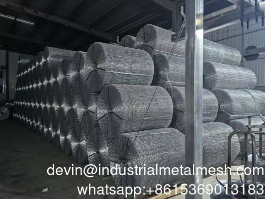 Metal Welded Wire Screen Subsea Offshore Everglades Oil Gas Pipeline Reinforcement Mesh