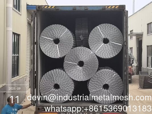 Metal Welded Wire Screen Subsea Offshore Everglades Oil Gas Pipeline Reinforcement Mesh