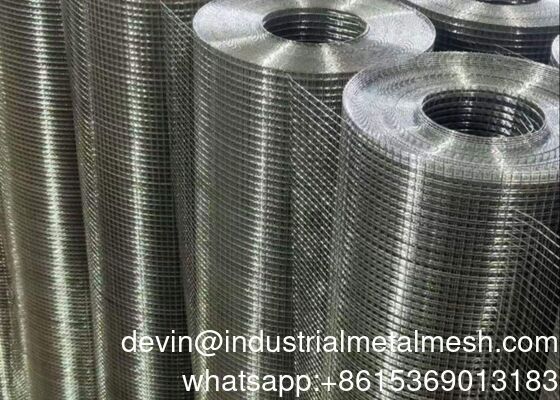 Gulungan Jaring Kawat Las Galvanis Celup Panas 1x1 inci Jaring Stainless Steel Digunakan untuk Pagar Pembiakan dan Isolasi