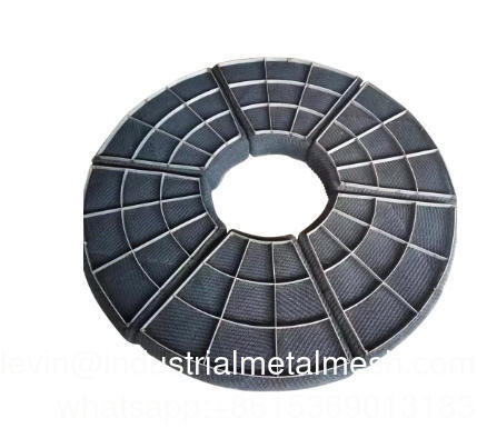 304 316L Metal Wire Mesh Mist Eliminator Gas Liquid Separator Demister Pad