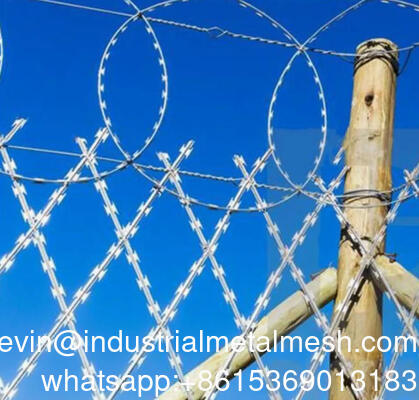 Tembok Anti-pencurian Las Penghancur Barbed Wire Las Penghancur Wire Mesh