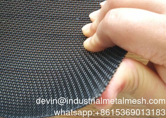 Jaring Layar Jendela 11 Mesh / Penyaringan Serangga Galvanis Bukaan 2.3mm