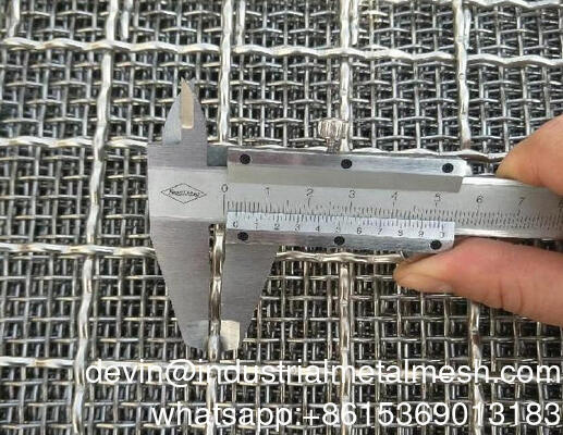 Kawat Ayakan Bergetar Mangan Berkualitas Tinggi Ayakan Bergetar Tambang Pasir