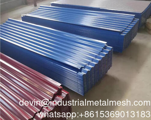 Factory Price Profile Zinc Coated Gi Roofing Metal 665mm Galvanized Corrugated Steel Sheet