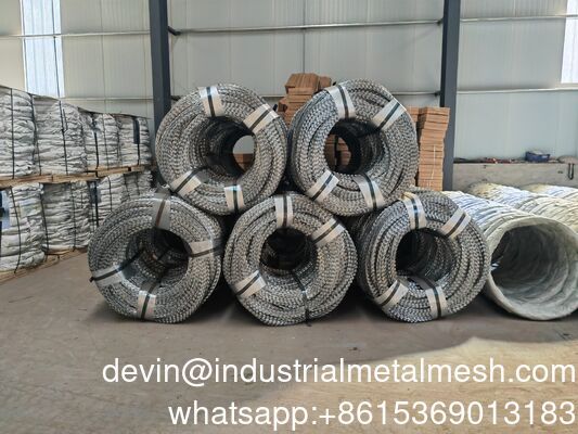 Gulungan Kawat Berduri Baja Las Pelindung Pisau BTO-22 Keamanan