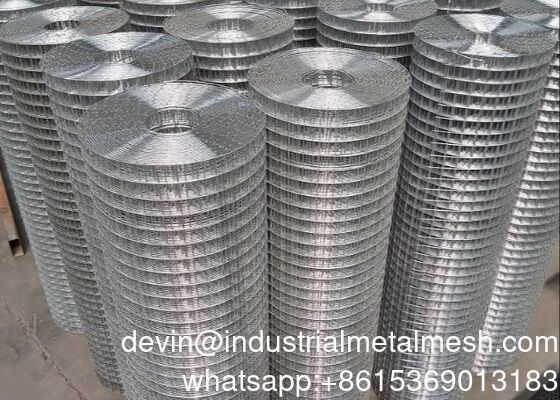 Square Konstruksi Baja Galvanized Rustless Breeding Net Welded Wire Mesh Hot Sale