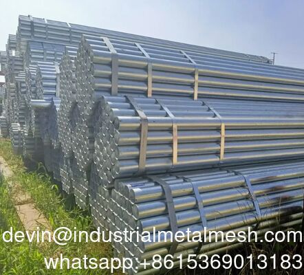 Hot Dipped Galvanized Seamless Welded Steel Pipe Gi Hollow Round Pipe ERW
