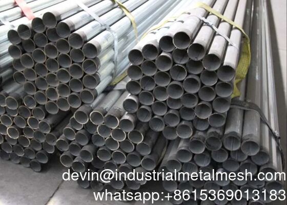 Tubes berlapis seng ketahanan tinggi Galvanized Steel Round Tube Square Tube
