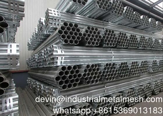 Hot Dip Galvanized Seamless Welded Steel Pipe Gi Hollow Round Pipe ERW