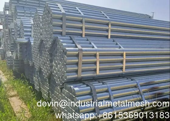 Hot Dip Galvanized Seamless Welded Steel Pipe Gi Hollow Round Pipe ERW