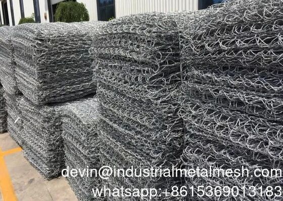 Gabion Kawat Galvanis Rendah Karbon untuk Proyek Konservasi Air