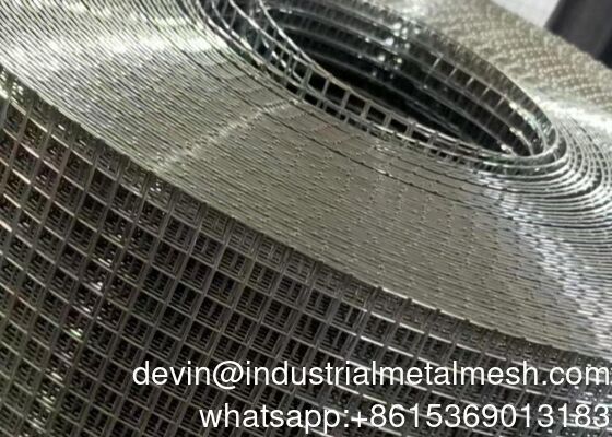 1/2 Inch Square 19 Gauge Galvanized Wire Mesh Welded Pagar untuk Pengendalian Hewan Taman Penggunaan