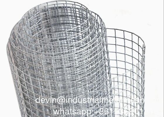 1/2", Kawat Las Stainless Steel SUS304 1.4mm untuk Kandang Ayam Bebek Angsa Kelinci Konstruksi