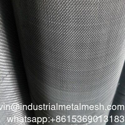 Jaring Kawat Anyaman Baja Tahan Karat Anyaman Twill Polos Besar Kustom 304 316